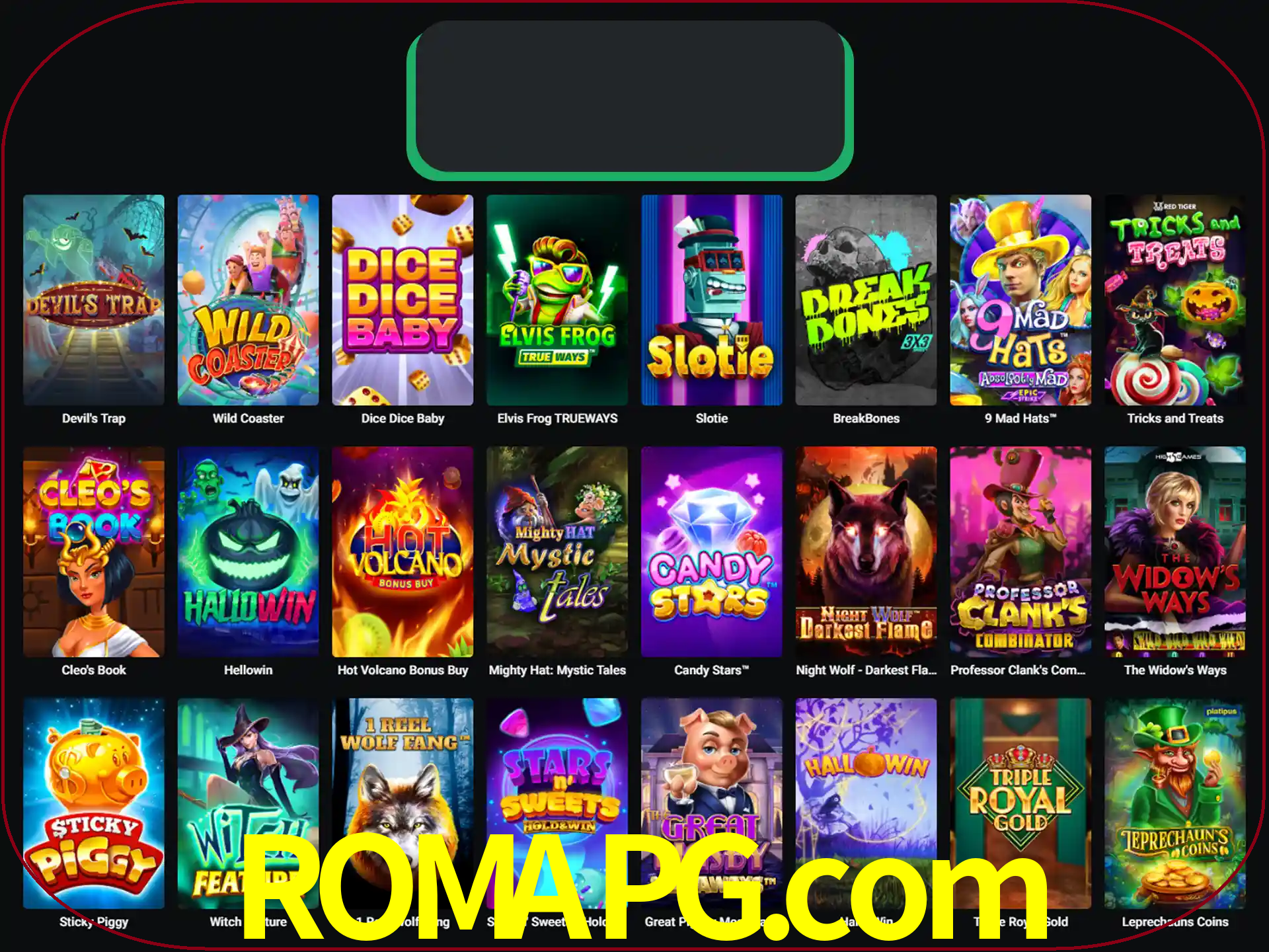 Procure por seus amados jogos de slot.